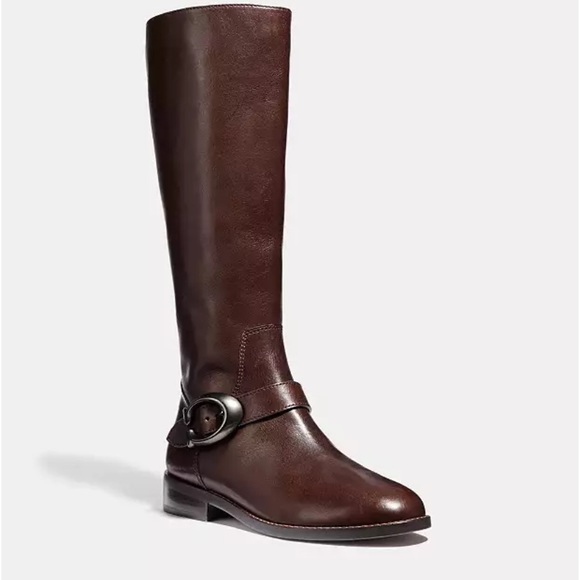 Coach Brynn Riding Boot size 7 brown ⭐️⭐️⭐️⭐️ - Picture 16 of 17